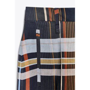 ZARA CHECK TROUSERS ZW COLLECTION